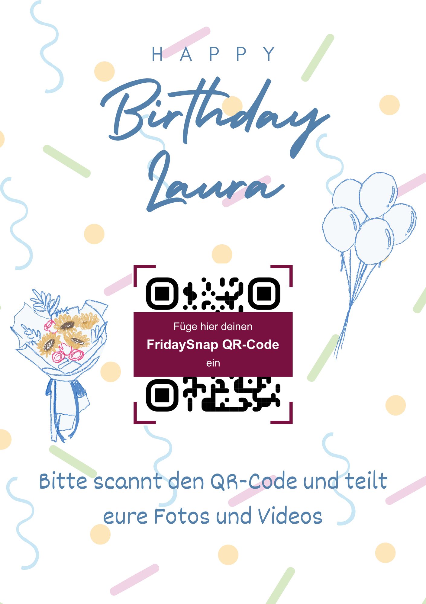 QR-Code Vorlage 1